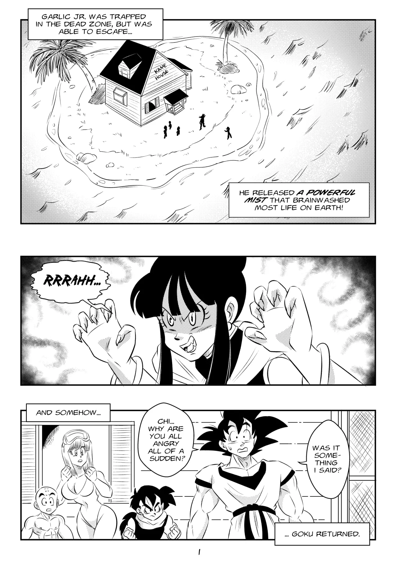 Evil MistDragon Ball Z  (Chapter 01) — page 3