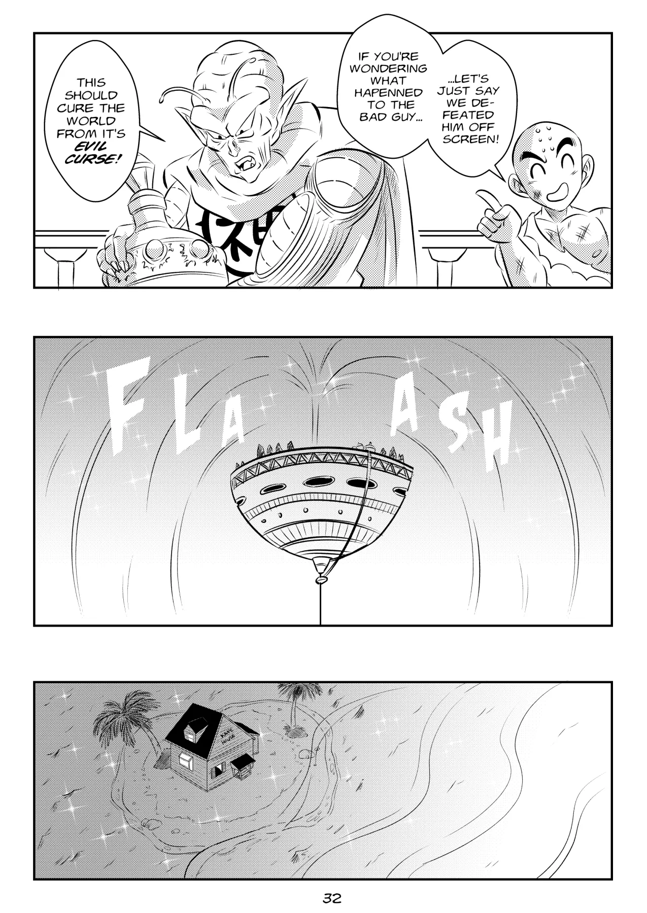 Evil MistDragon Ball Z  (Chapter 01) — page 34