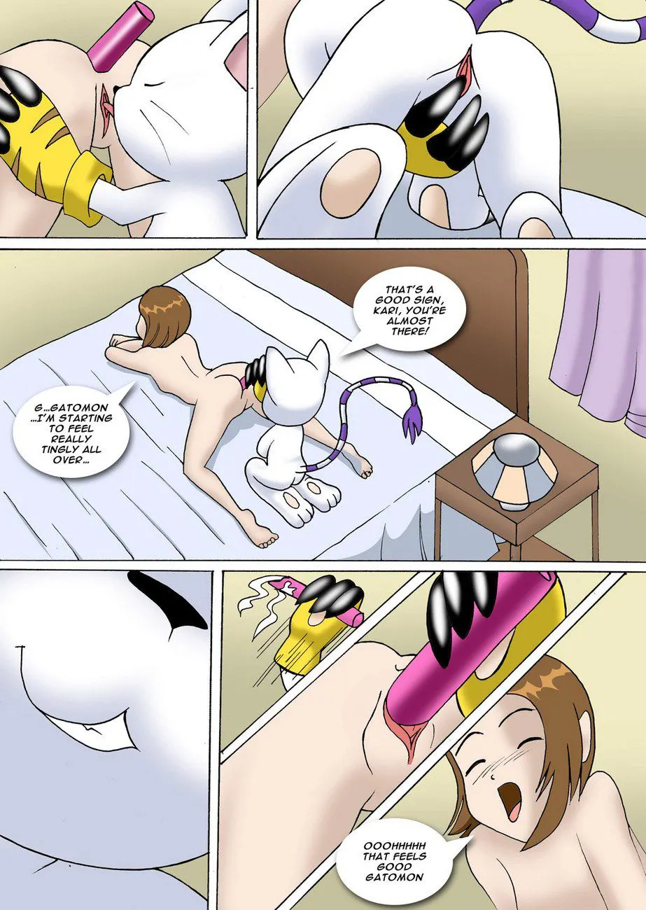 Gatomon/s Playtime - Digimon  (Chapter 01) — page 8