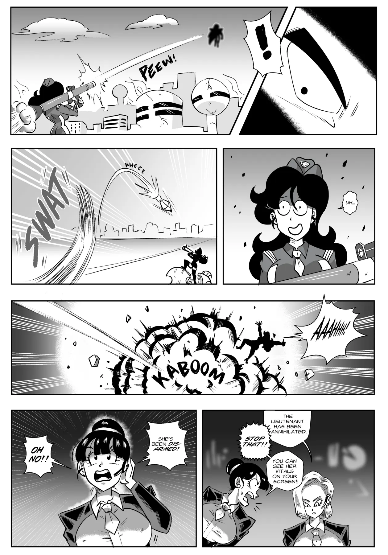 Control Room - InvasionDragon Ball Z  (Chapter 01) — page 3
