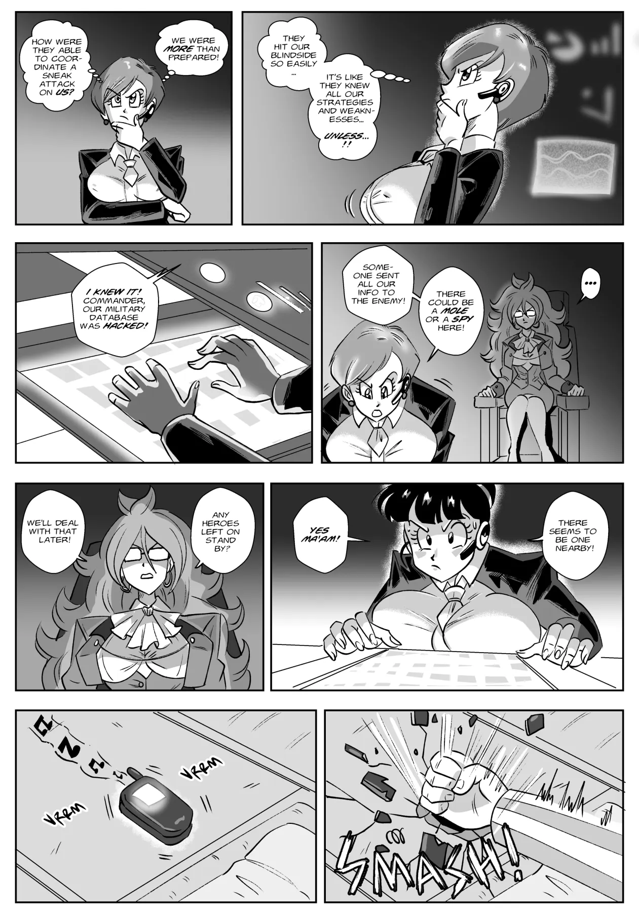Control Room - InvasionDragon Ball Z  (Chapter 01) — page 4