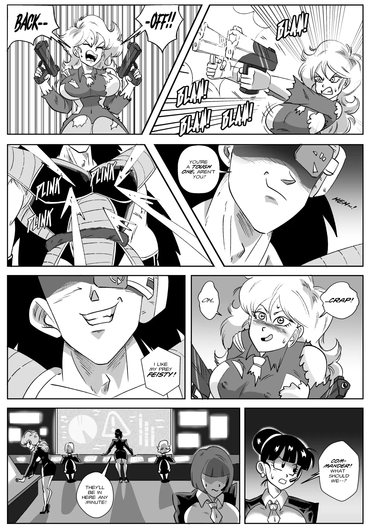 Control Room - InvasionDragon Ball Z  (Chapter 01) — page 6