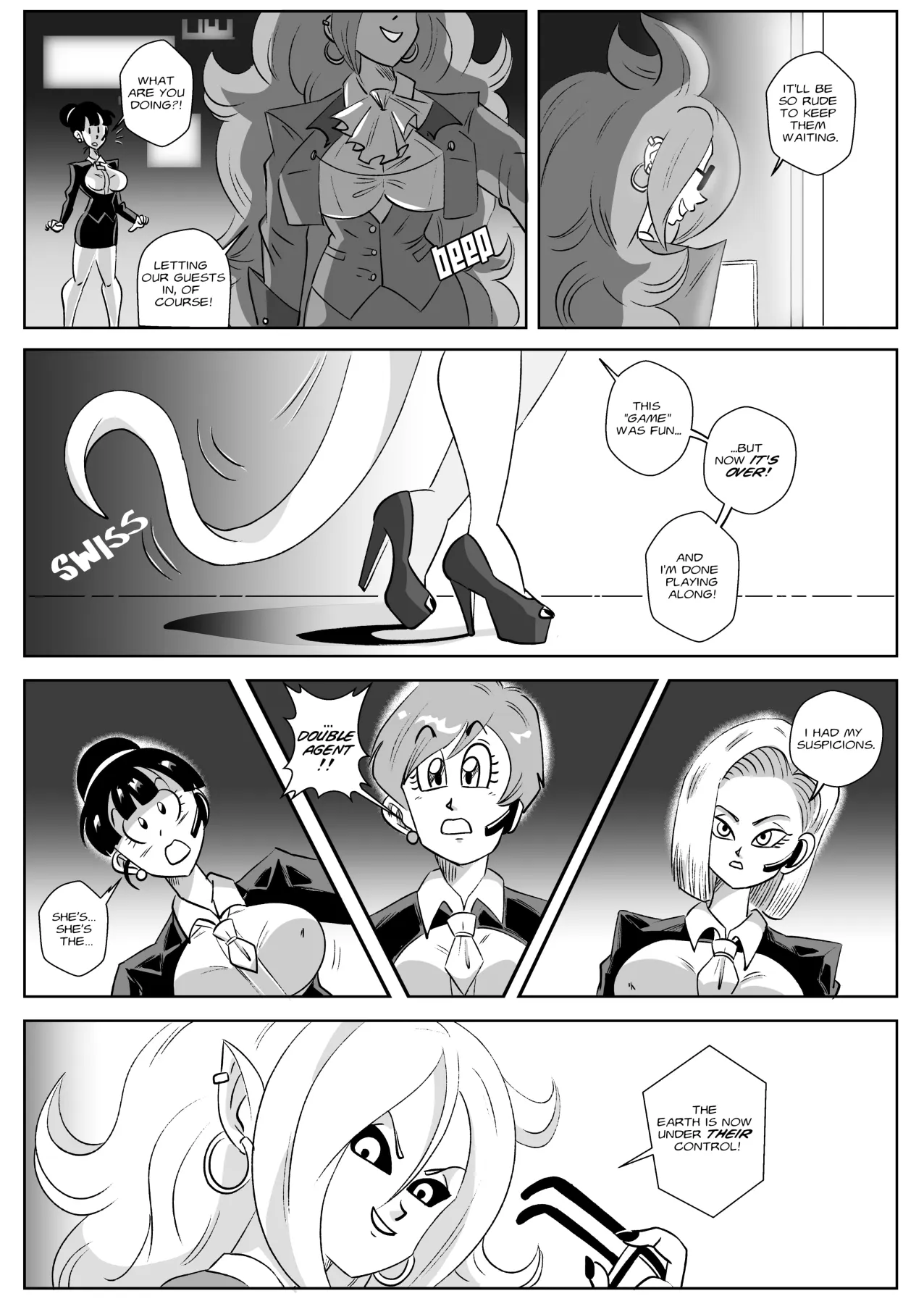Control Room - InvasionDragon Ball Z  (Chapter 01) — page 7