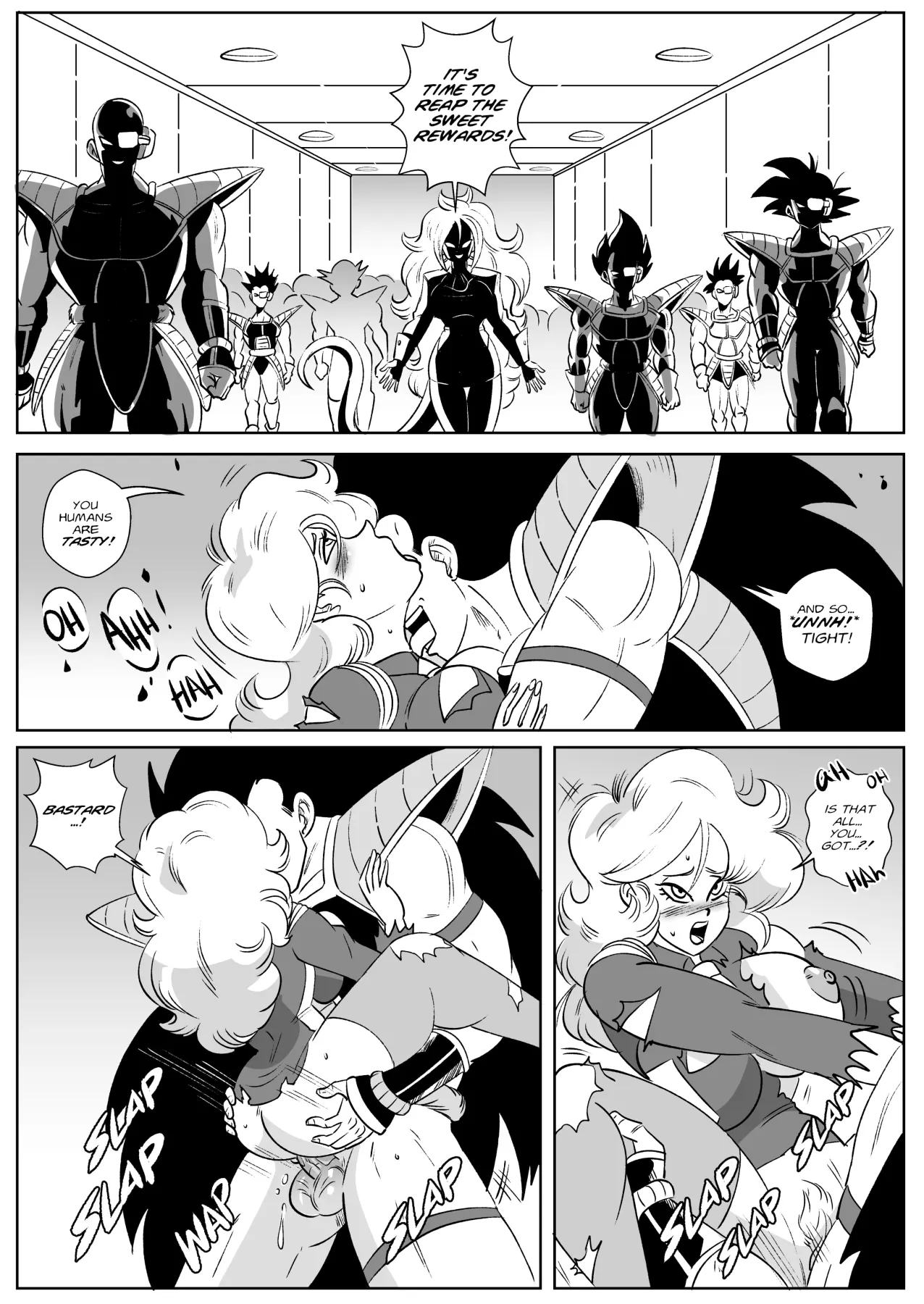 Control Room - InvasionDragon Ball Z  (Chapter 01) — page 8