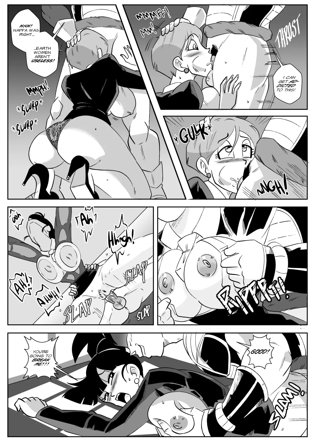 Control Room - InvasionDragon Ball Z  (Chapter 01) — page 10