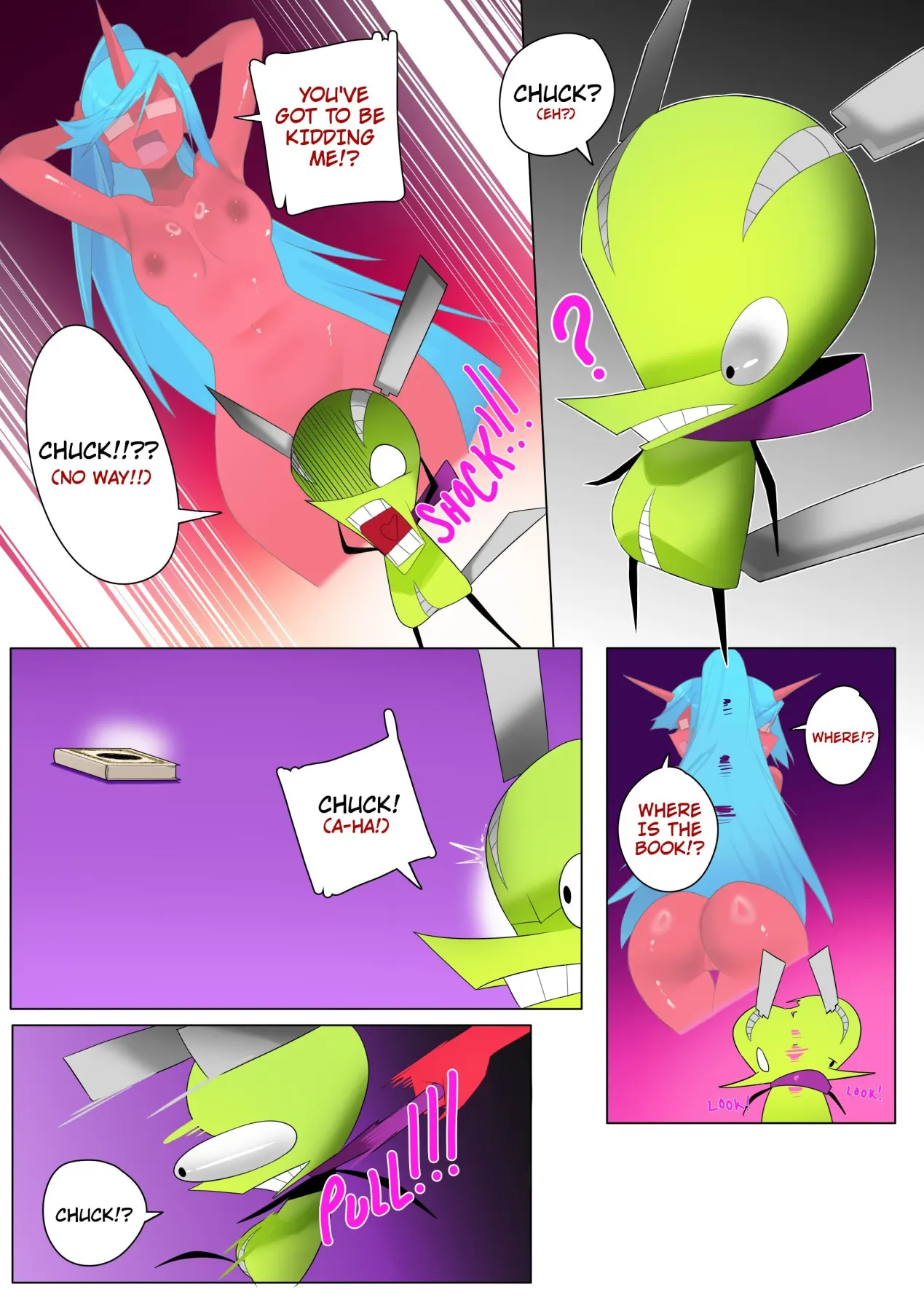 Panty & Swaping! Panty And Stocking With Garterbel  (Chapter 02) — page 8
