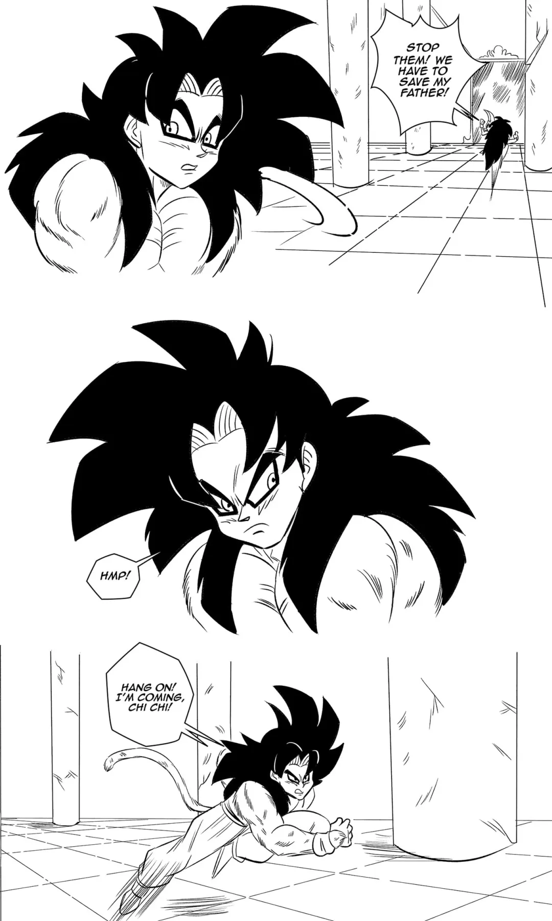 Mate Of The Monkey KingDragon Ball GT  (Chapter 02) — page 34