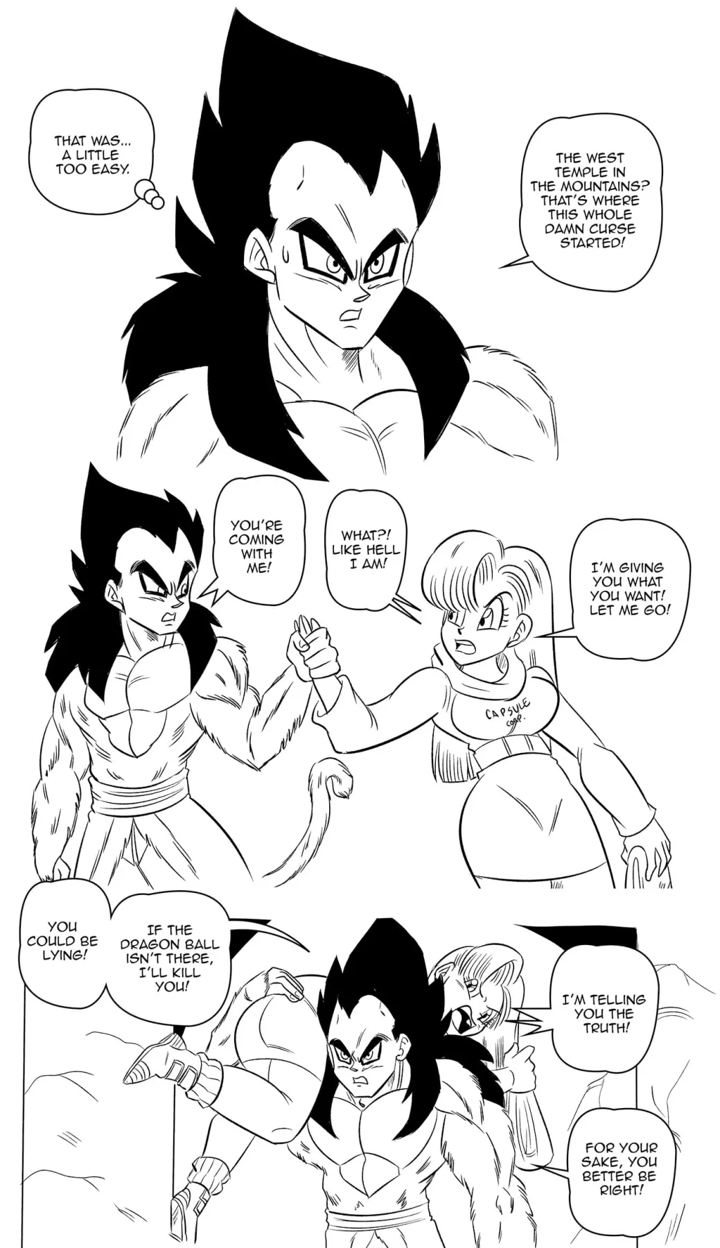 Mate Of The Monkey KingDragon Ball GT  (Chapter 02) — page 36