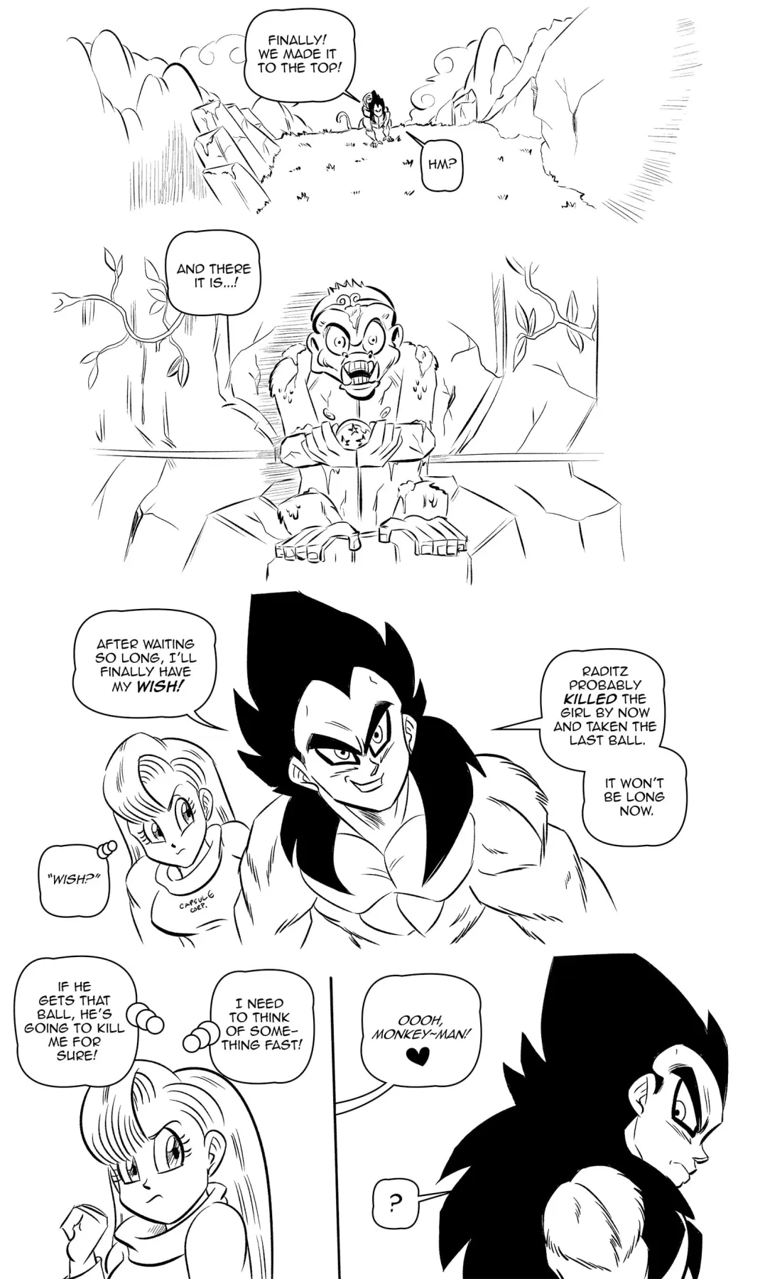 Mate Of The Monkey KingDragon Ball GT  (Chapter 02) — page 38