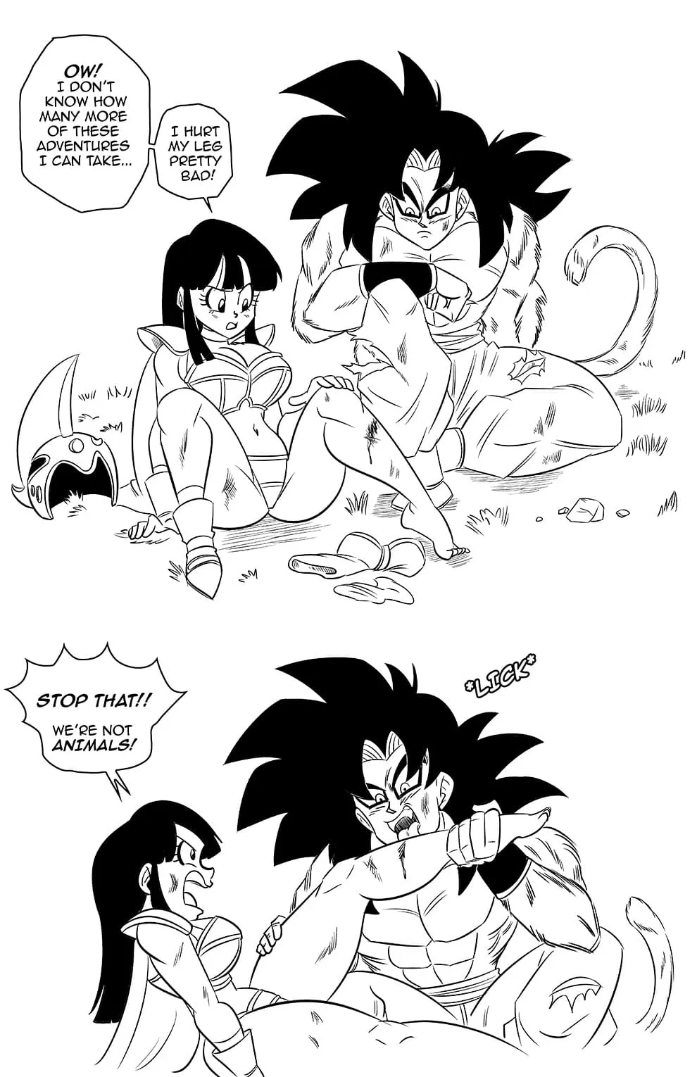 Mate Of The Monkey KingDragon Ball GT  (Chapter 02) — page 5