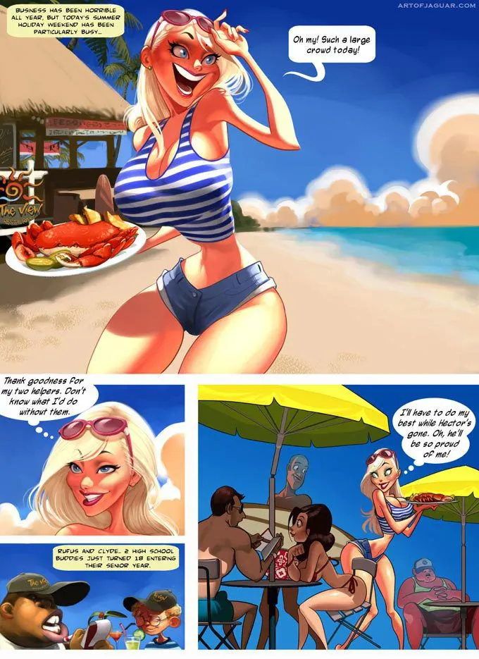 Bangin/ Buddies  (Chapter 01 - Summer Job Milf) — page 2