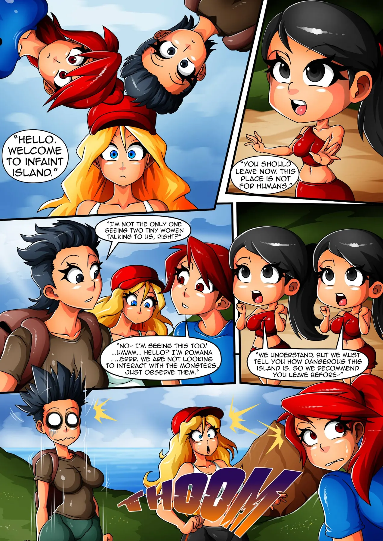 Kaiju Girls  (Chapter 01) — page 6