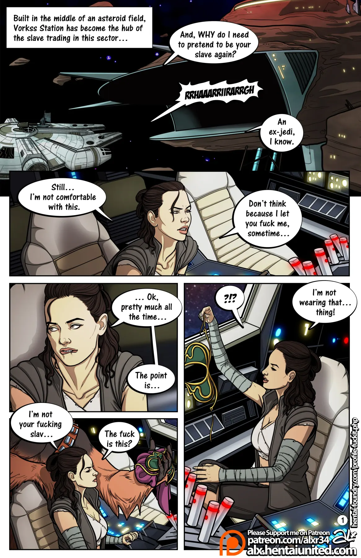 A Complete Guide To Wookie Sex  (Chapter 2) — page 2
