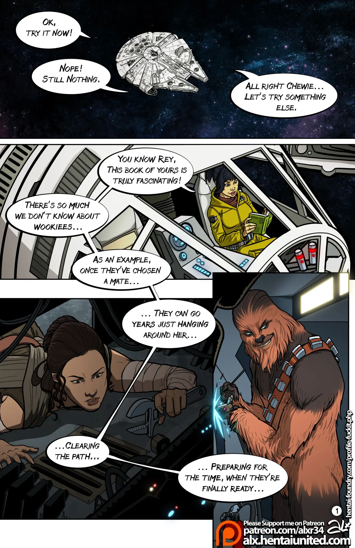 A Complete Guide To Wookie Sex  (Chapter 1) — page 3