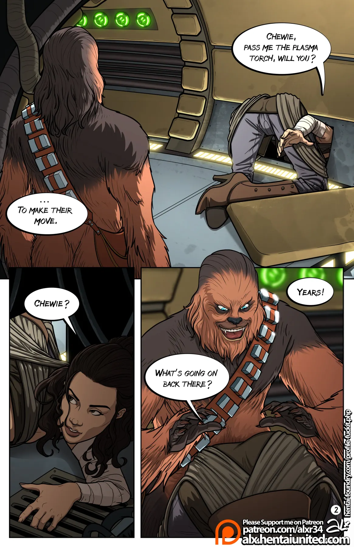 A Complete Guide To Wookie Sex  (Chapter 1) — page 4