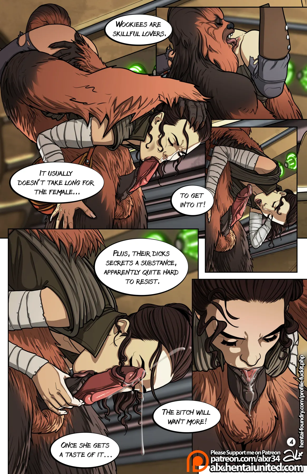 A Complete Guide To Wookie Sex  (Chapter 1) — page 6