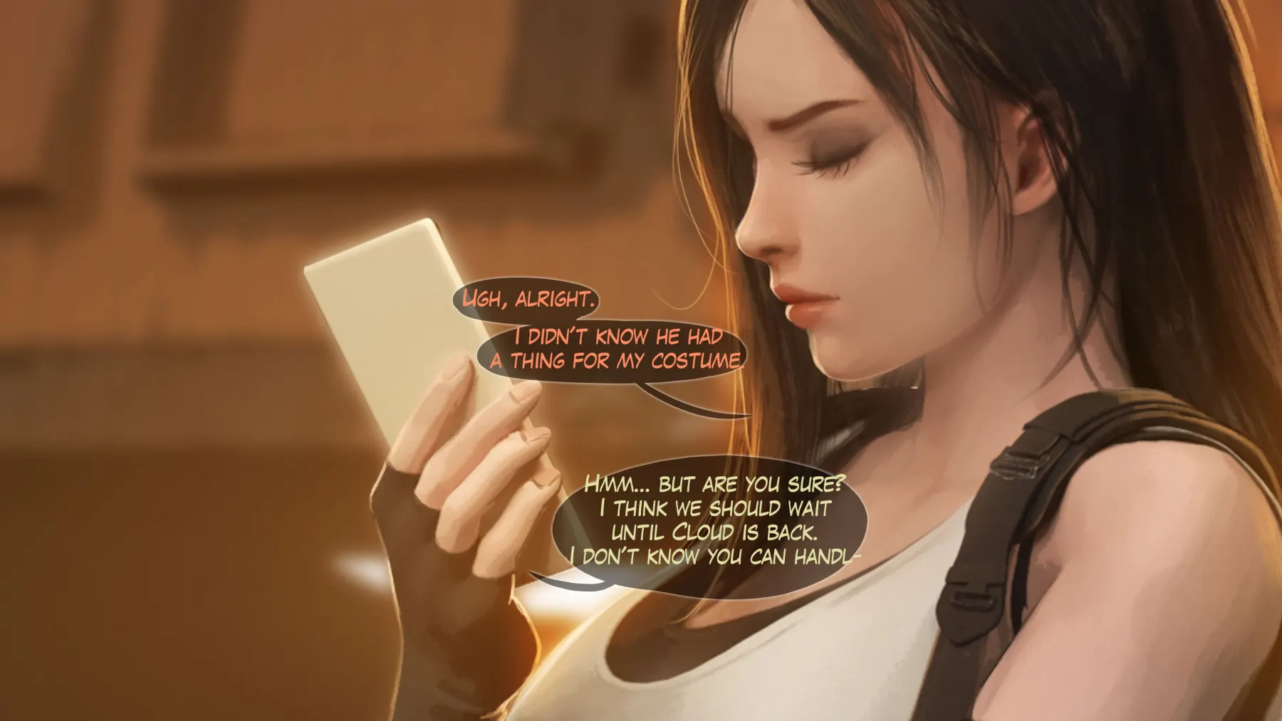 A Final Dream Final Fantasy VII  (Chapter 01) — page 17