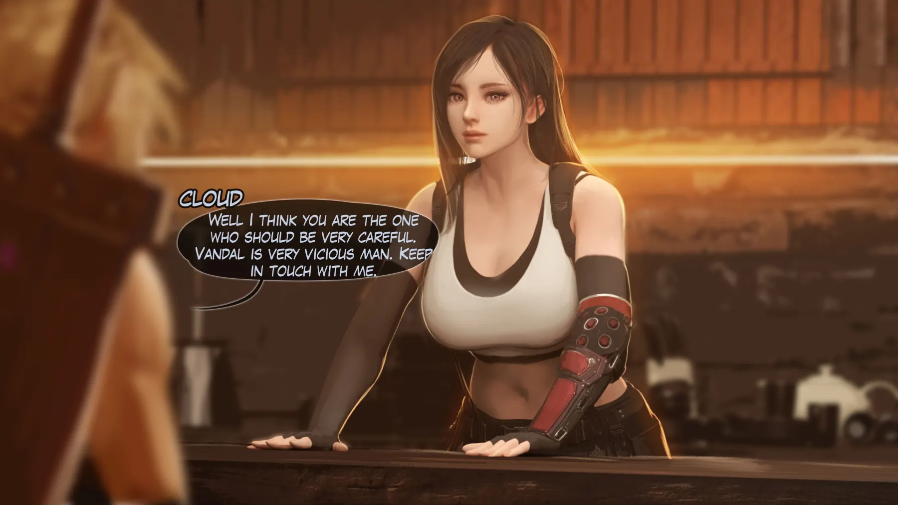 A Final Dream Final Fantasy VII  (Chapter 01) — page 4