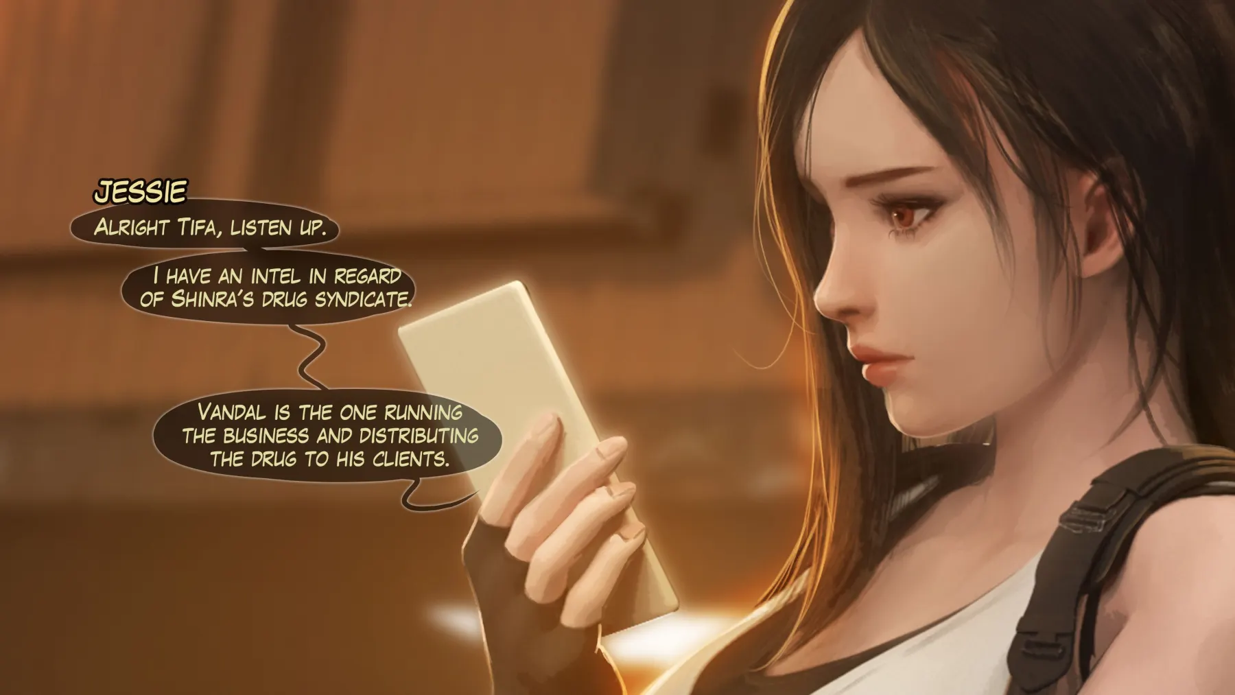 A Final Dream Final Fantasy VII  (Chapter 01) — page 9