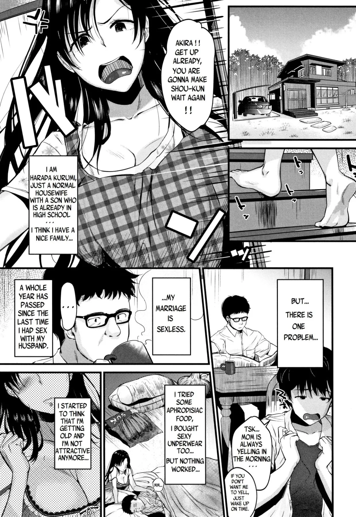 Kyonyuu Mama No Onayami Kaiketsu Saku!?  (Chapter 01) — page 1