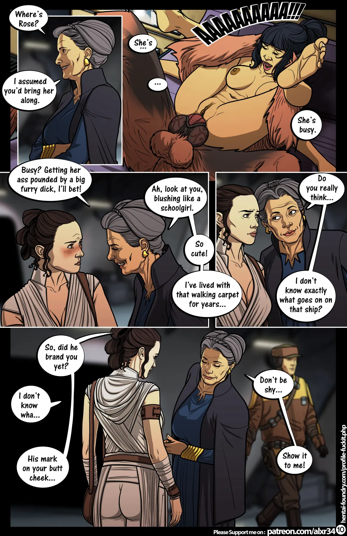A Complete Guide To Wookie Sex  (Chapter 3) — page 11