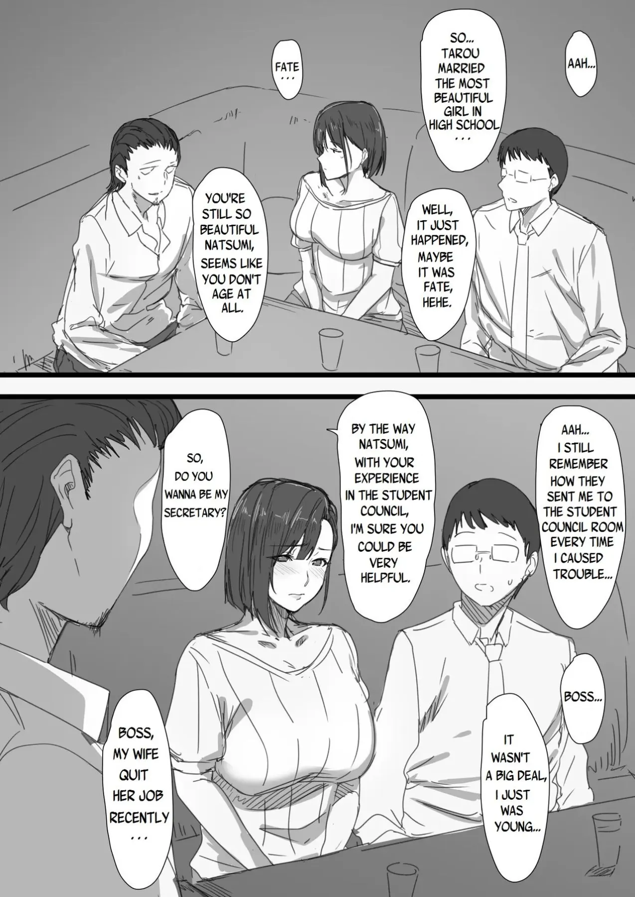 Kouman Tsuma Ga Netorarete  (Chapter 01) — page 8