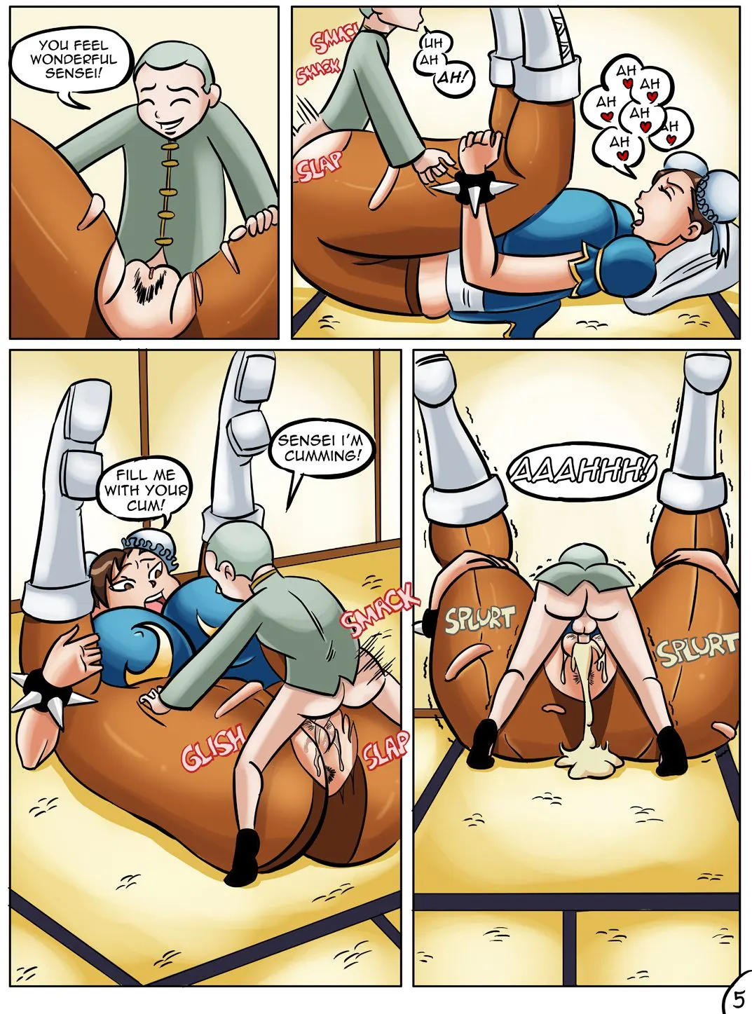 Chun-Li/s Private Lesson - Street Fighter  (Chapter 01) — page 6