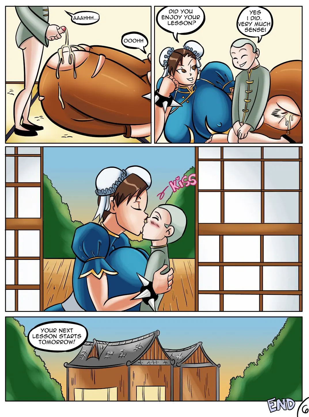 Chun-Li/s Private Lesson - Street Fighter  (Chapter 01) — page 7