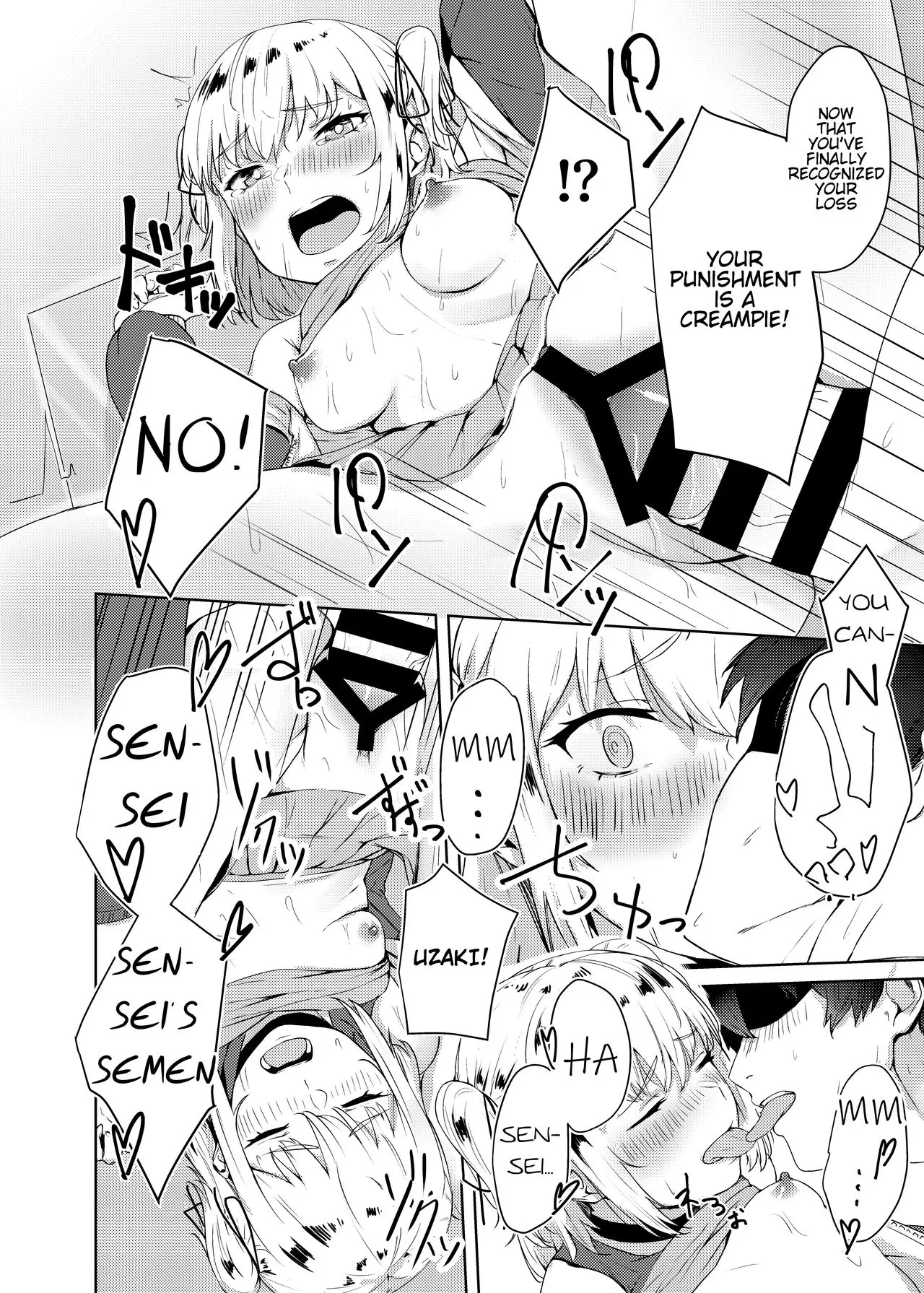 Kyousei Zecchou Batsu Game Namaiki JK No Shitsukek  (Chapter 01) — page 21