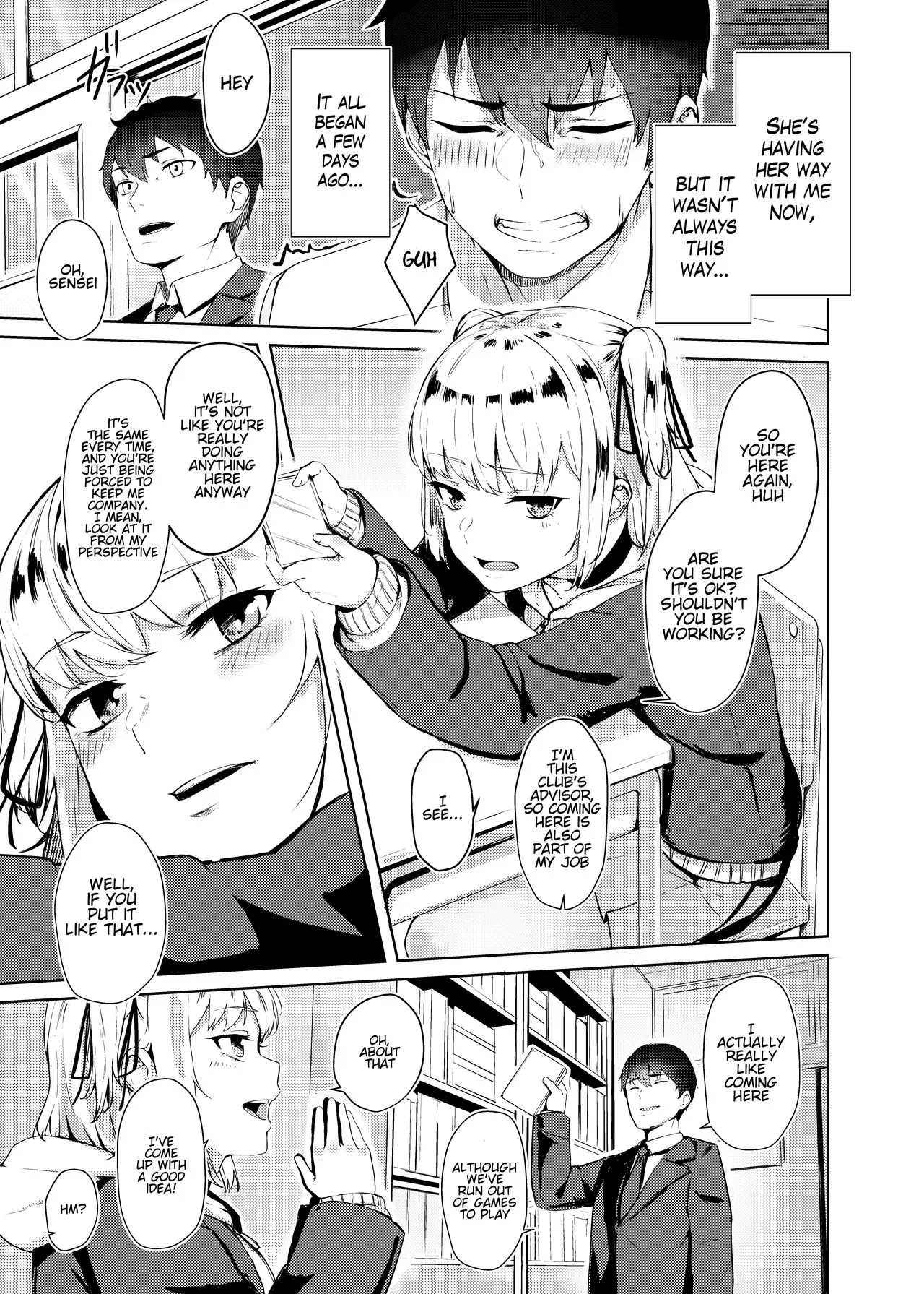 Kyousei Zecchou Batsu Game Namaiki JK No Shitsukek  (Chapter 01) — page 4