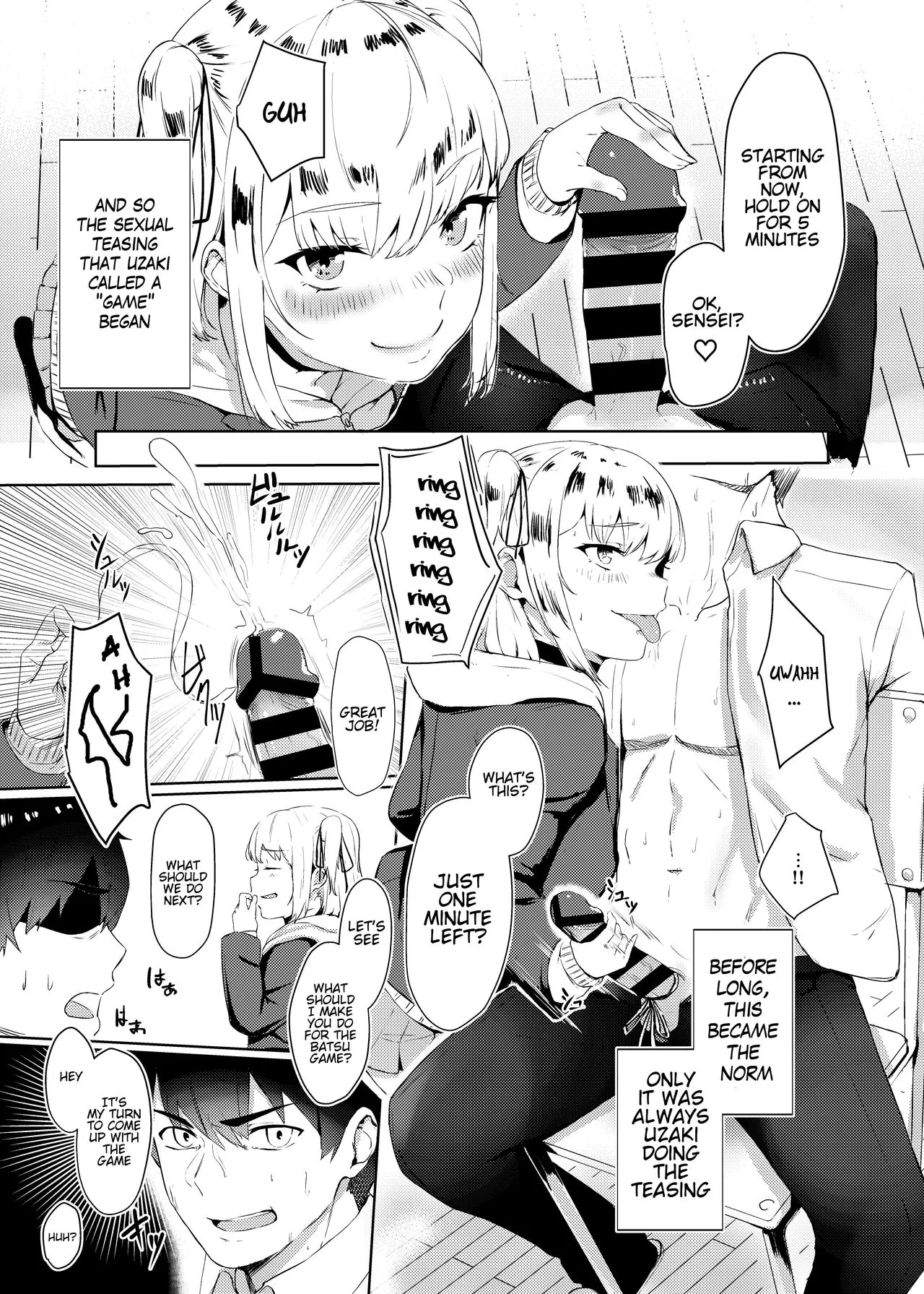 Kyousei Zecchou Batsu Game Namaiki JK No Shitsukek  (Chapter 01) — page 8