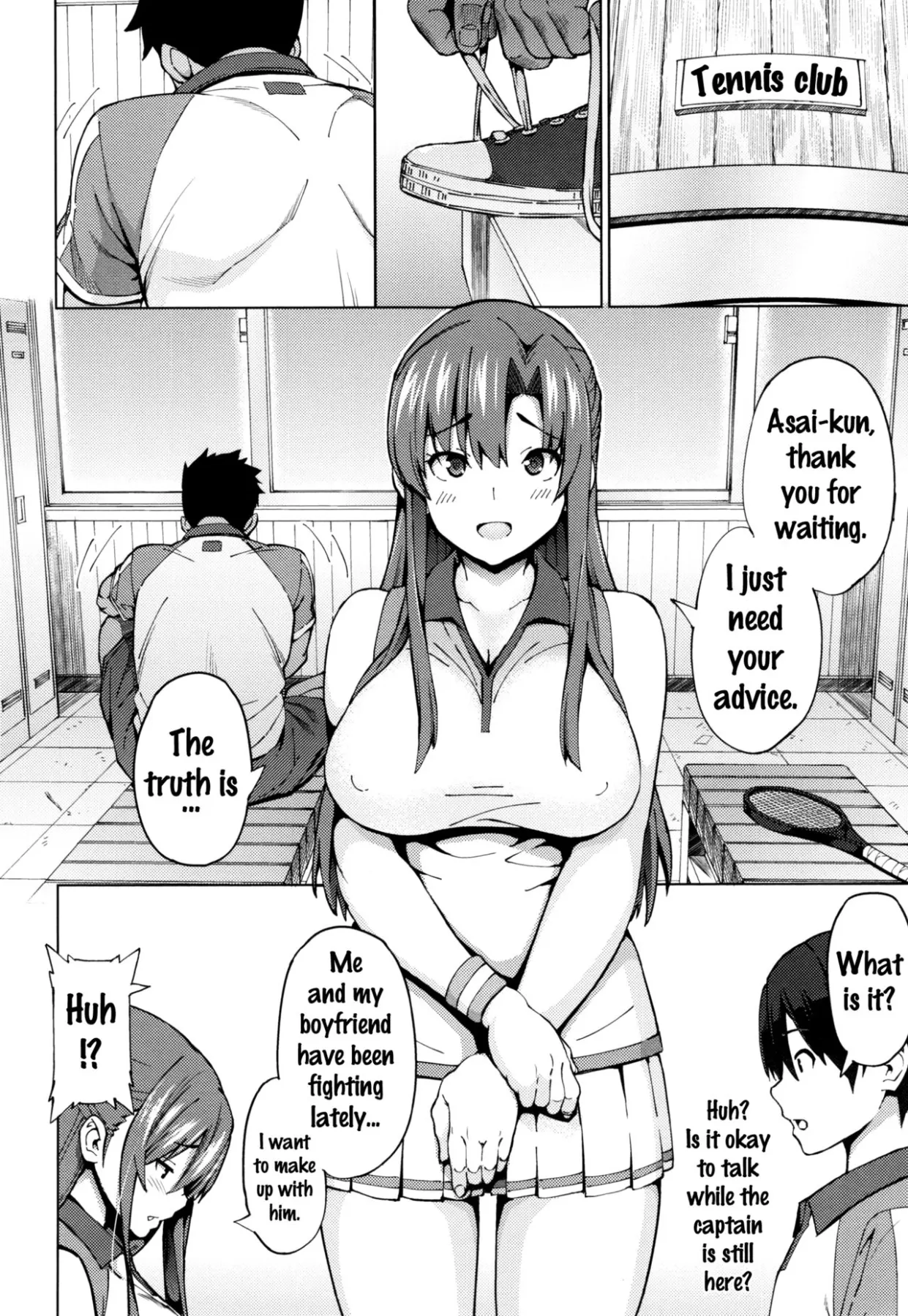 Netorare Kataomoi  (Chapter 01) — page 132