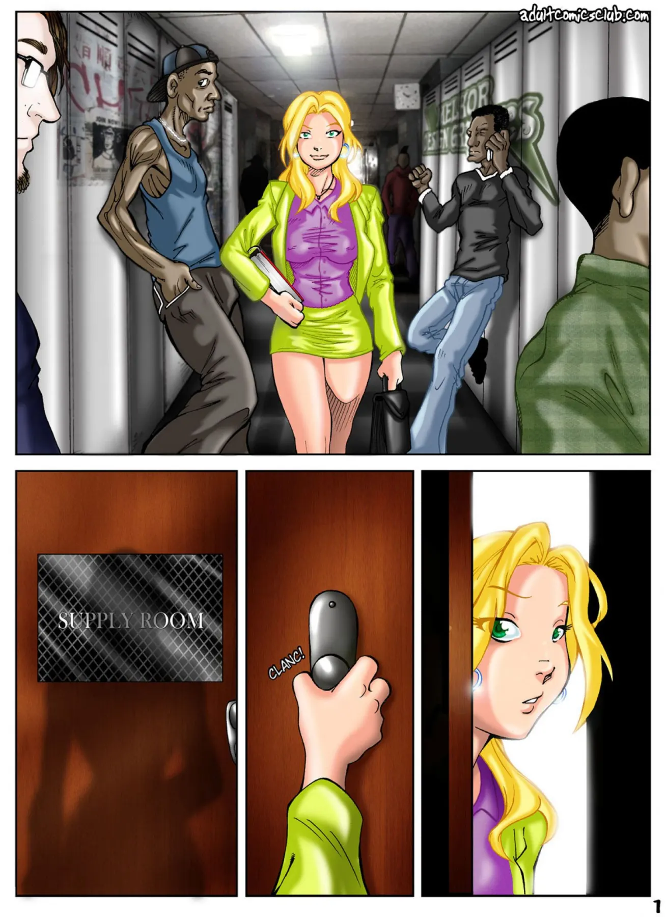 Teacher Sex Lesson  (Chapter 1) — page 1