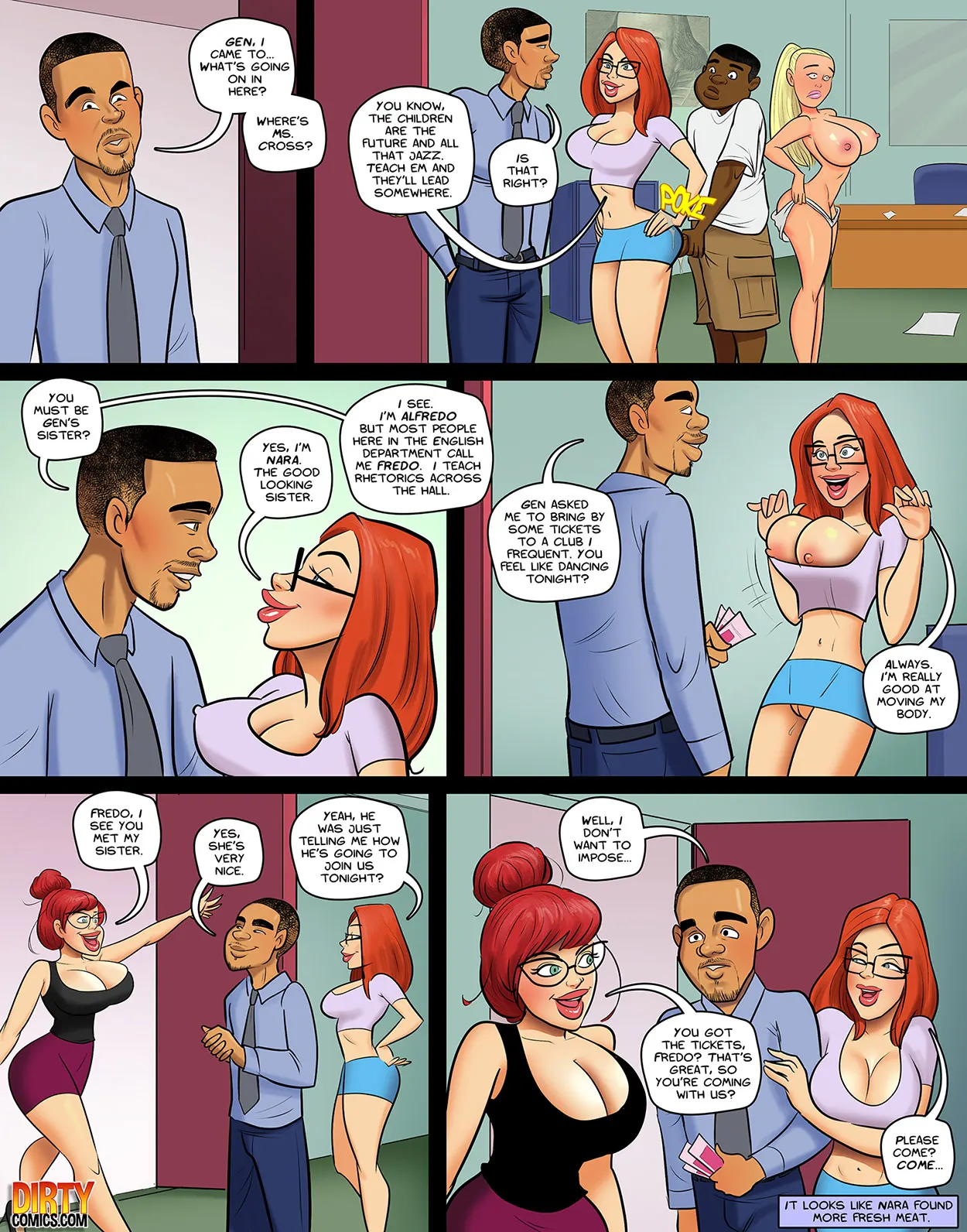 Hot For Mrs. Cross  (Chapter 5) — page 6