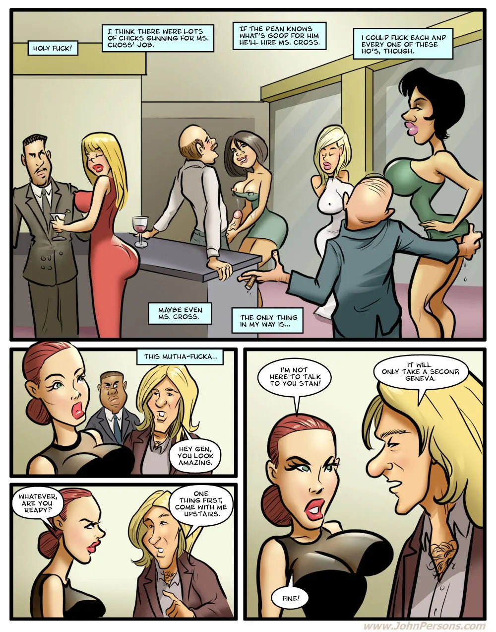 Hot For Mrs. Cross  (Chapter 2) — page 8