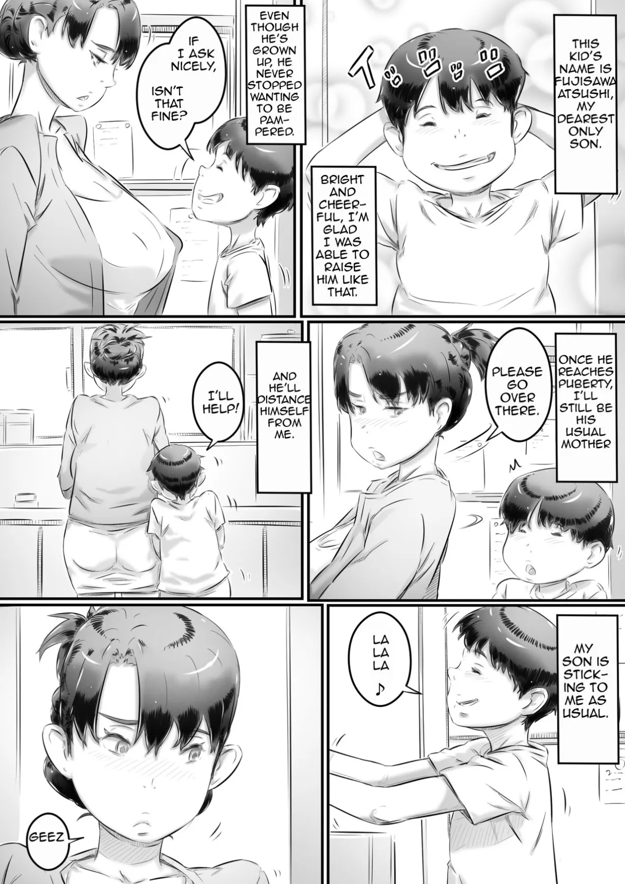 Mom And Son Sex Education  (Chapter 01) — page 5