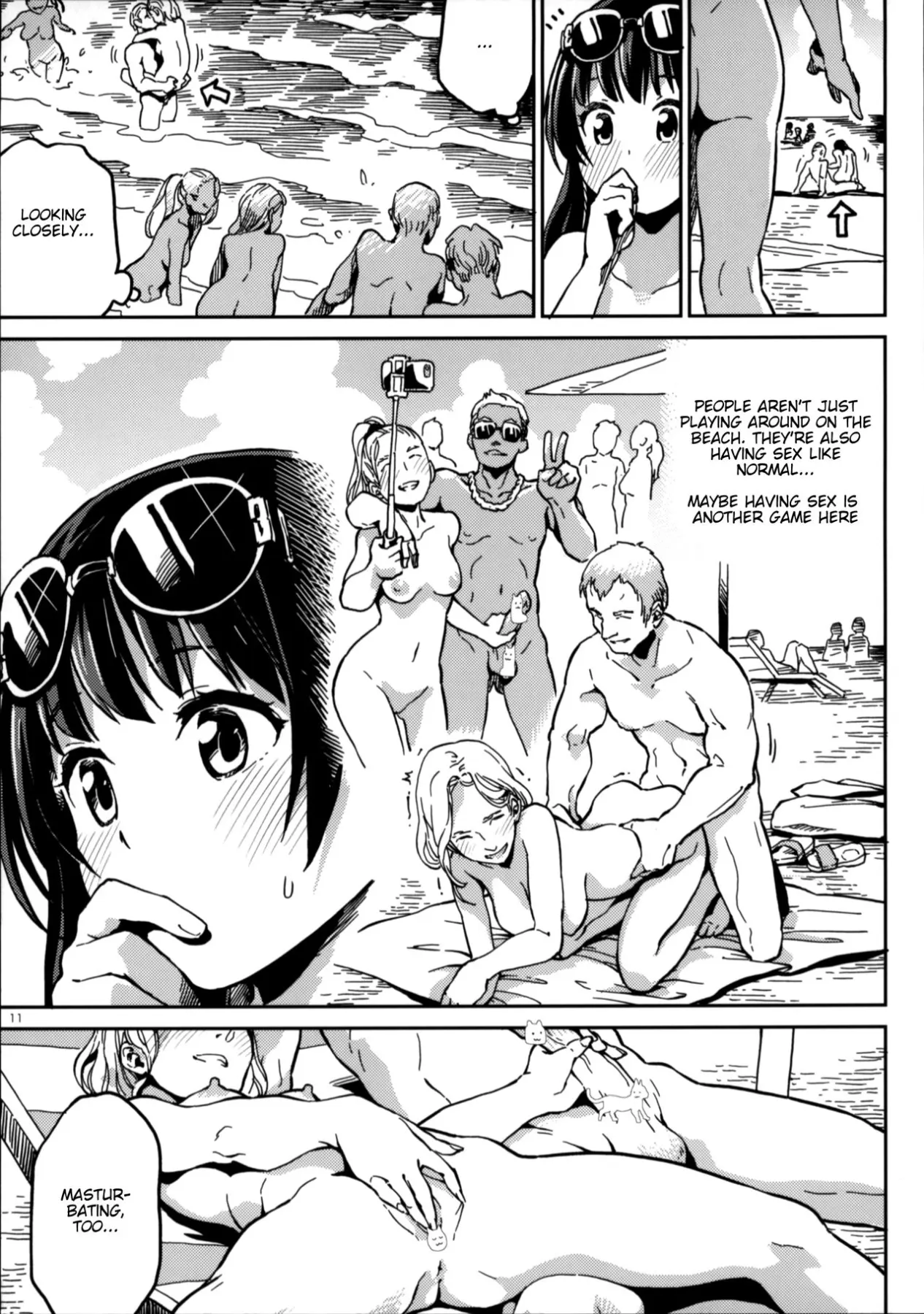 Nudist Beach Nite  (Chapter 01) — page 9