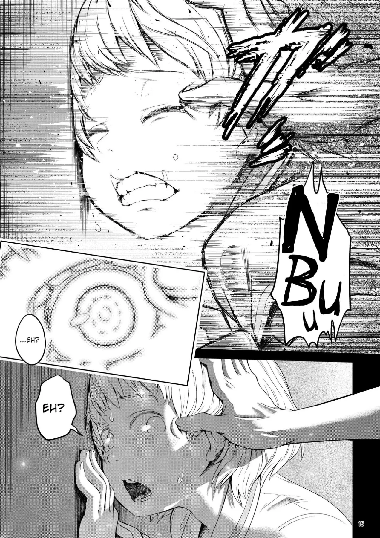 A Futanari Girl Who Falls At The Speed Of A Second  (Chapter 1) — page 15