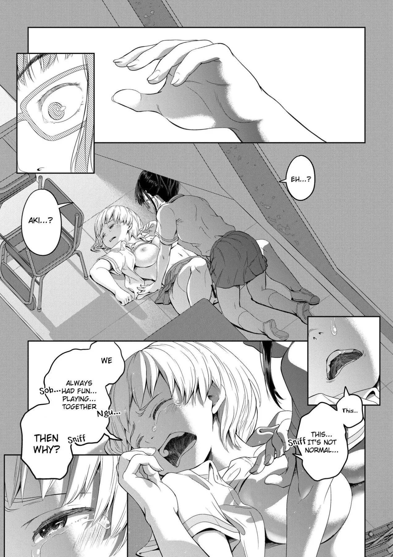 A Futanari Girl Who Falls At The Speed Of A Second  (Chapter 1) — page 48
