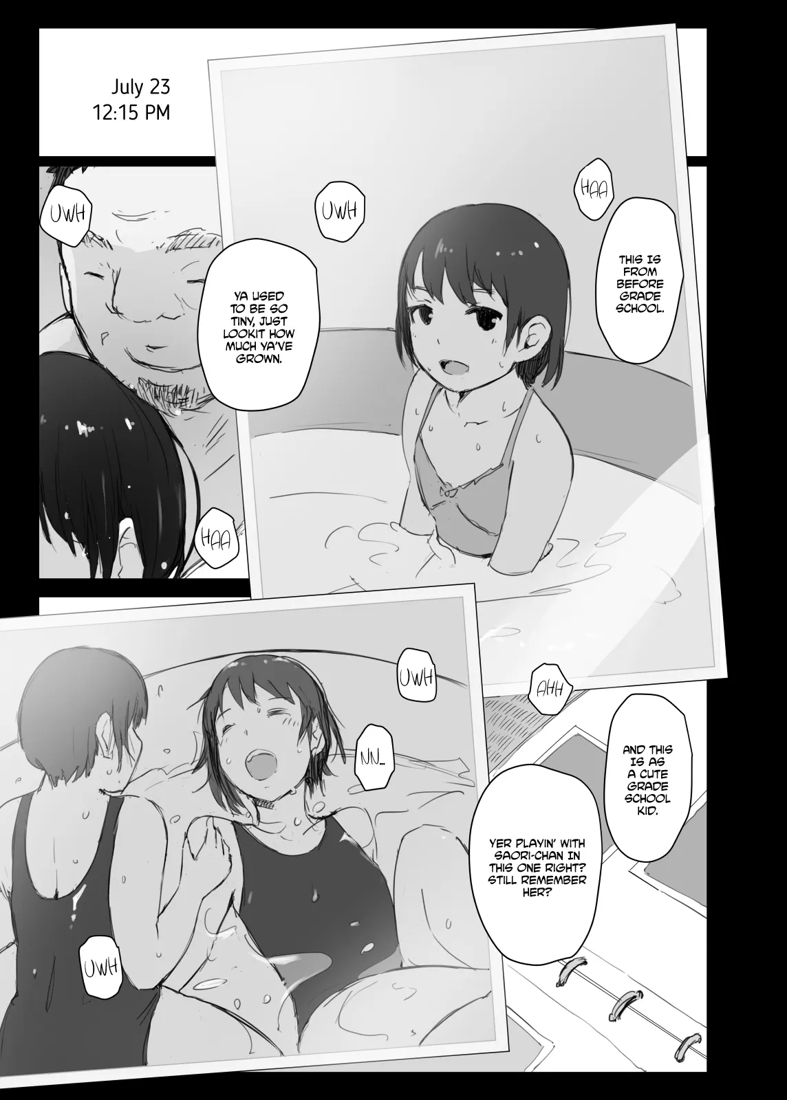 My Girlfriend Who Couldn/t Meet Summer Vacation  (Chapter 01) — page 22