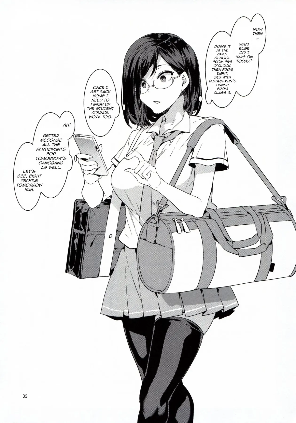 Naomi Kaede Is A Serious Slut  (Chapter 01) — page 34