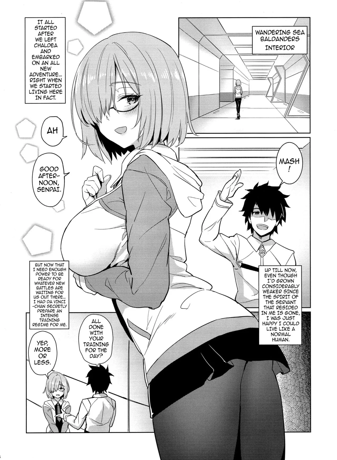 Mash/s Secret Training Regime  (Chapter 1) — page 3