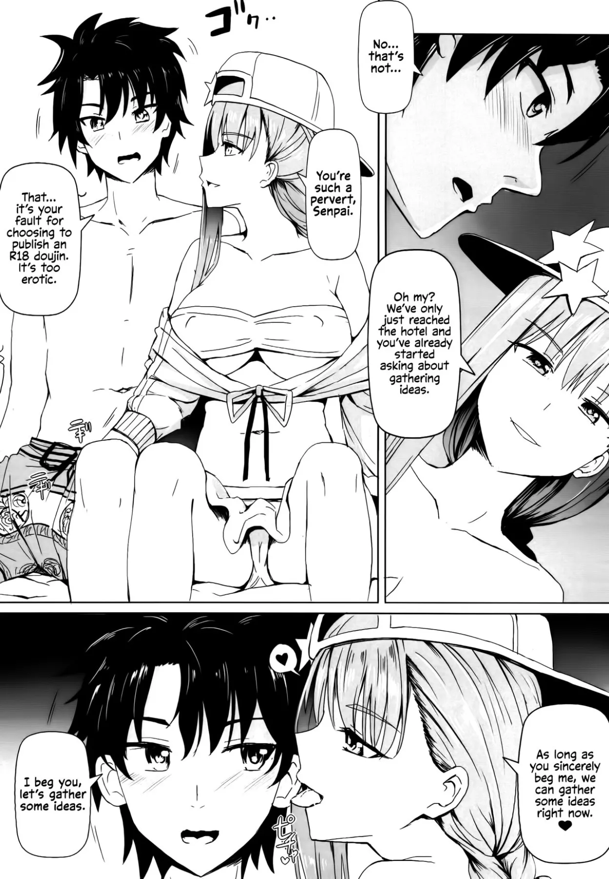 My Doujin Materials Gathering With BB-chan  (Chapter 1) — page 4