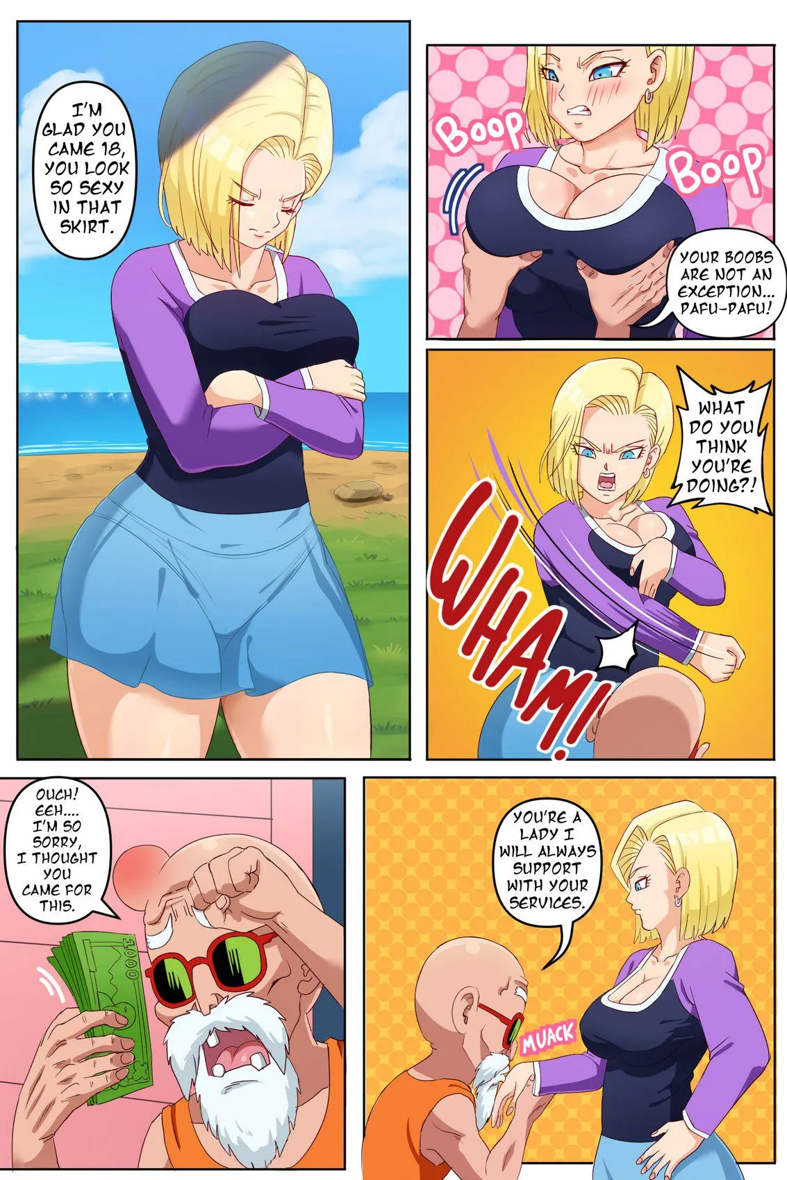 Android 18 NTR Dragon Ball Super  (Chapter 01) — page 3