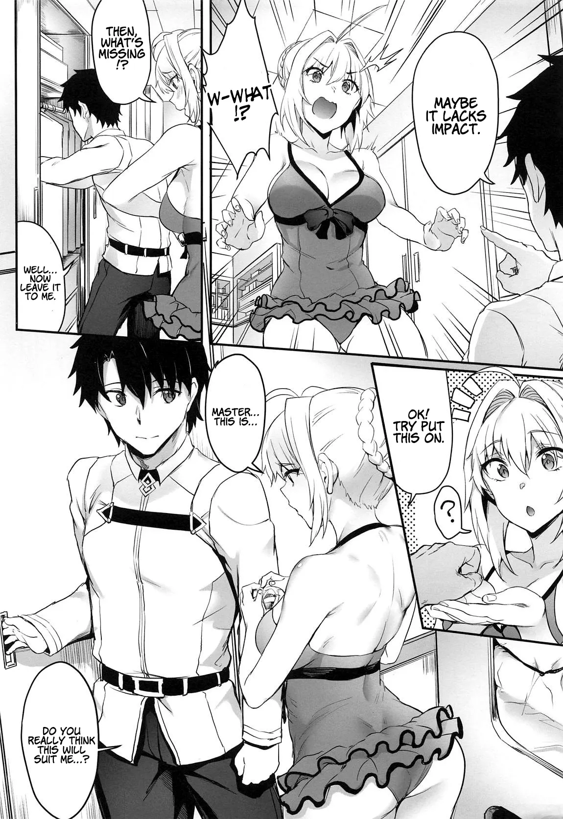 The Emperor/s New Swimsuit - Fate/Grand Order  (Chapter 01) — page 3
