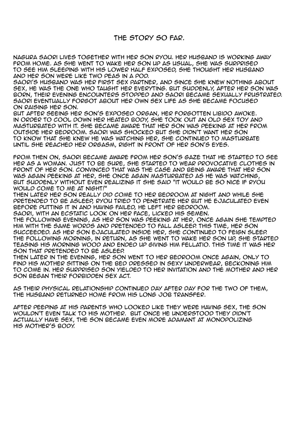 Neighborhood Seduction  (Chapter 08 - Mother Drains Her Son/s Overflowing Sexual Desire) — page 2