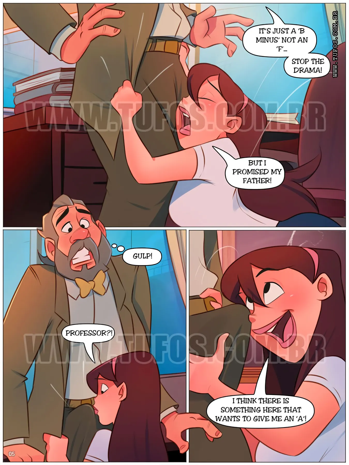 Naughty Fam  (Chapter 61 - The Slutty Schoolgirl) — page 5