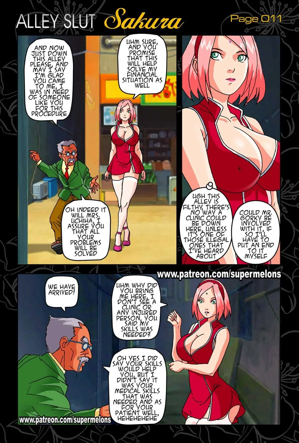 Alley Slut Sakura Naruto  (Chapter 01) — page 13