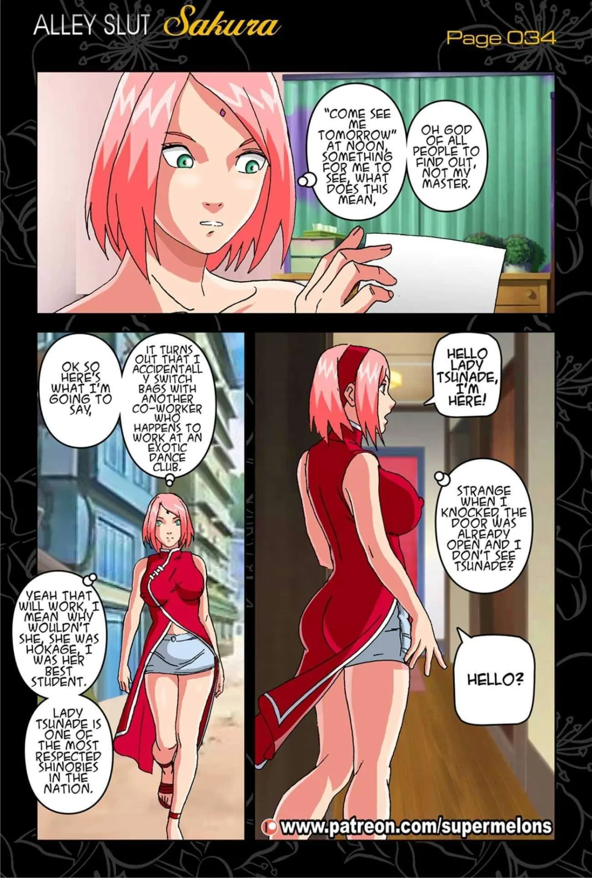 Alley Slut Sakura Naruto  (Chapter 01) — page 36