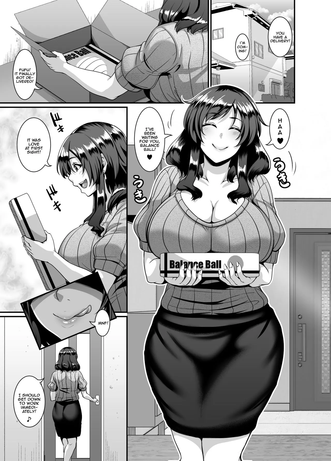 Wife Is Obsessed With Dildo Balls  (Chapter 1) — page 4